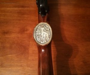 Buck Engraved Remington 742 Woodmaster by Jeff Loehr