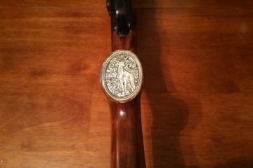 Buck Engraved Remington 742 Woodmaster by Jeff Loehr