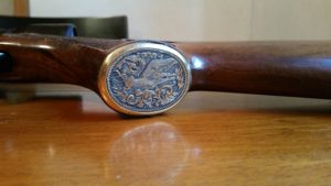 Remington 742 Woodmaster Buck Engraved Grip Cover (2)