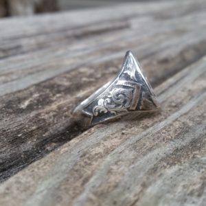Hand Engraved Past Masters Mason Ring (3)